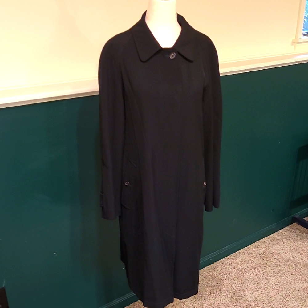 BURBERRY black coat *vintage*